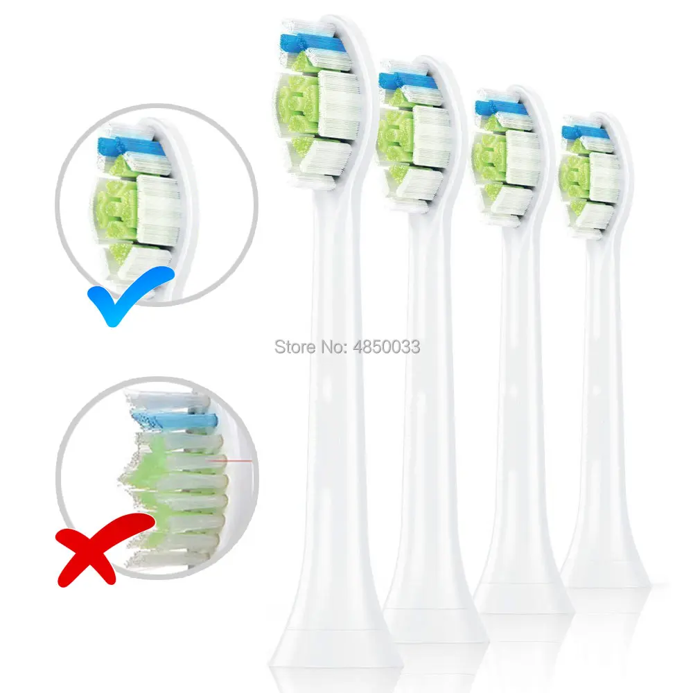 

For Philips Sonicare DiamondClean Toothbrush Heads, Brush Heads for Sonicare Electric Toothbrush,Diamond-Shaped bristles.