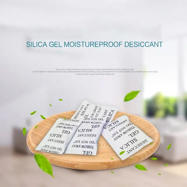 50 PCS/Confezioni Non-Tossico Gel di Silice Essiccante Umidità Umidità Assorbito 50 PCS/Confezioni Non-Tossico Gel di Silice Essiccante Umidità Umidità Assorbito