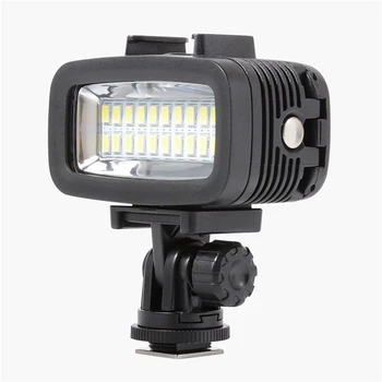 

40M Waterproof Diving LED 20LED Diving Fill Light Photographic Lighting Diving Lamp For Gopro Hero 4 3+ 3 SJCAM SJ4000 SJ5000