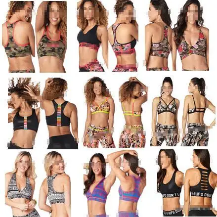 

New Pattern Yoga Serve Bodybuilding Corsage B1449 B1448 B1341 B1524 B1644 1523 1546 sport bra yoga tops