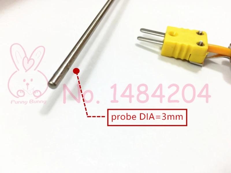 Тип к поверхности термопары-50~ 500C 3 мм* l 170 мм Зонд плоский наконечник заточенный Наконечник иглы ручной датчик температуры