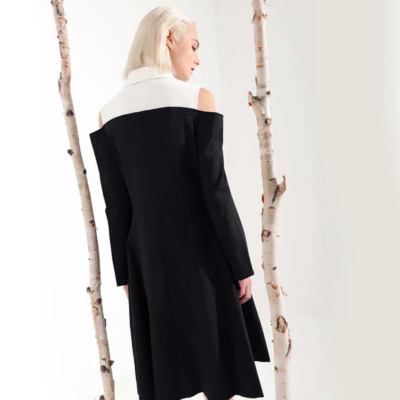 Élégant Femmes Broderie Manches 3//4 Slim Fit A-ligne robe Jupe Outwear ethnique