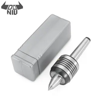 

DANIU 1Pcs Carbon Alloy Steel MT2 Live Center Mayitr-Precision 0.0002 Inch 60 Degree Angle Morse Taper Lathe Tool Medium Lathe