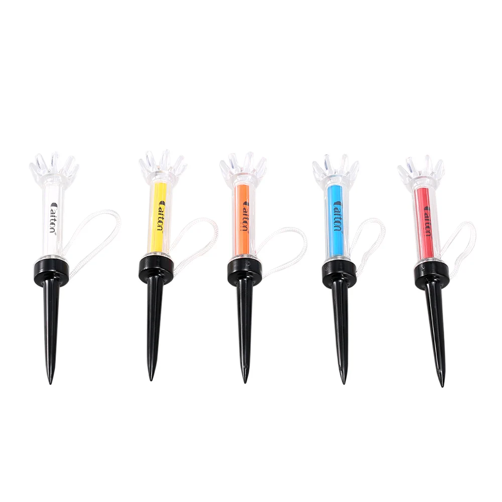 

5Pcs Golf Training Ball Tee Magnetic Step Down Golf Ball Holder Tees Golf Accessories Camping Outdoor Sports 79mm/90mm