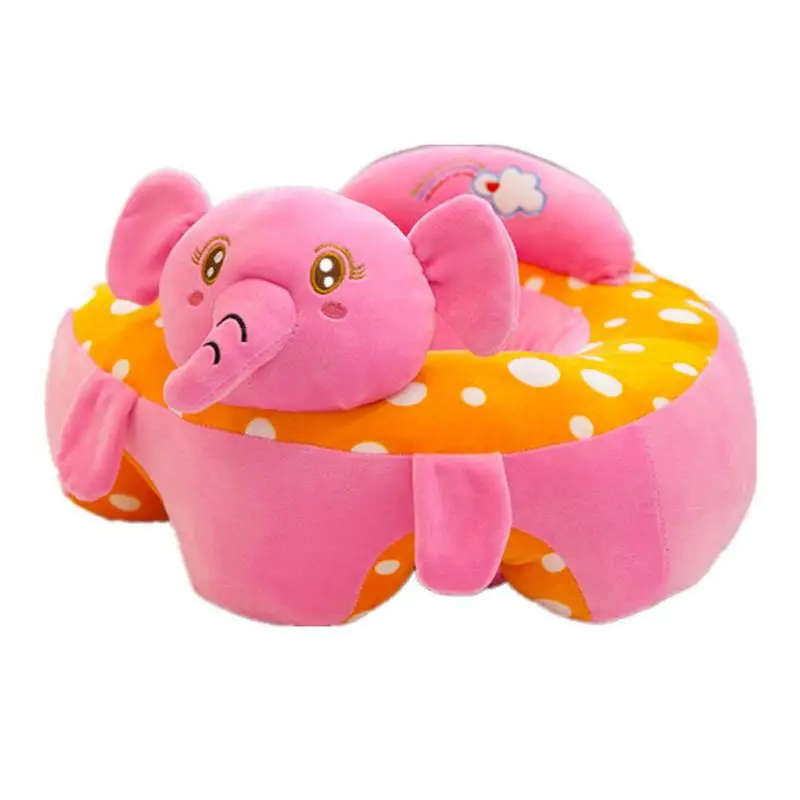 Animal coloré bébé canapé siège de soutien en peluche infantile apprendre à s'asseoir chaise garder assis jouet en peluche pour enfants pour 0-2 ans cadeau