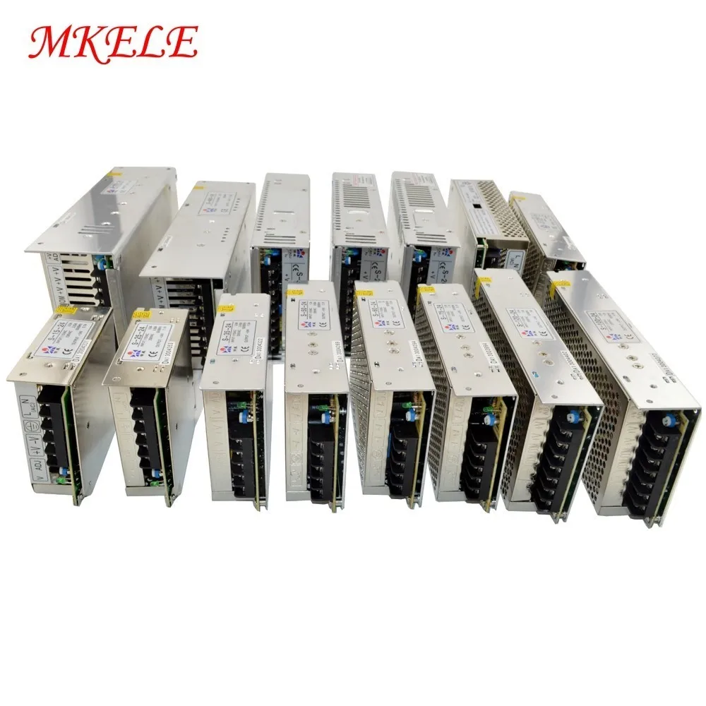 

DC12/24V Switching Power Supply 15-500W Lighting Transformers LED Driver Power Adapter for LED Strip Light