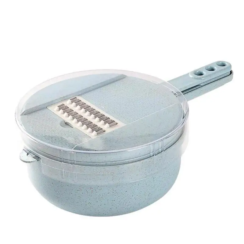 

Vegetable Slicer Fruit Cutter Potato Onion Grater with Egg Divider Colander