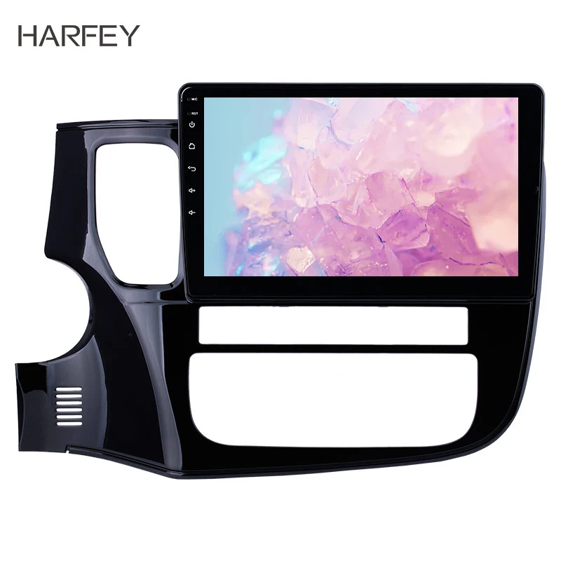 Harfey Bluetooth радио GPS Навигация стерео для Mitsubishi OUTLANDER 2014 2017 10 1 &quotAndroid 9 USB SWC 3G WIFI