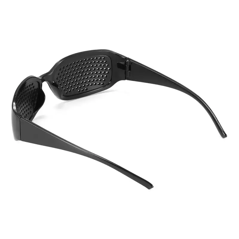 Очки для тренировки зрения. Очки для гимнастики глаз с дырочками. Очки для тренировки мышц глаз. Очки с дырочками для улучшения зрения. Корректирующие очки для зрения с дырочками.