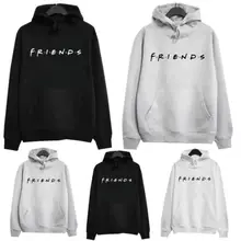 Модная новинка Унисекс Женская толстовка с длинным рукавом с буквенным принтом шикарная толстовка с капюшоном джемпер женский пуловер Топы