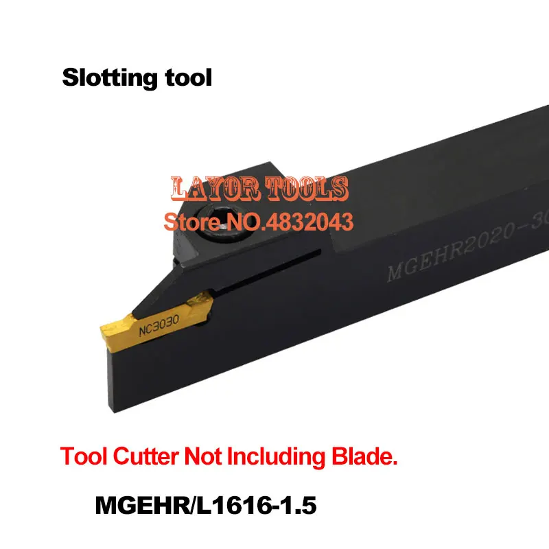 MGEHR1616-1.5 16*16*100MM External Grooving Turning Lathe Bar Tool Holder For Machine CNC Cutting Set | Инструменты