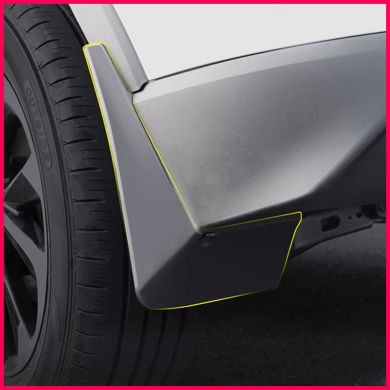

For Toyota CHR C-HR 2016-2019 fender Original car Hole position Soft glue Mudguard protection Modification Auto Accessories