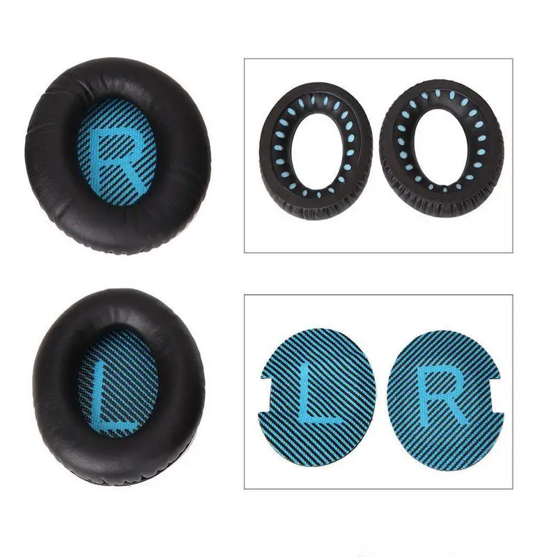

Fire Sale 1 Pair Replacement Ear Pads Cushion for Quiet Comfort BOSE QC15 QC25 Headphones for Video Game Headphone Accessories