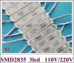 AC110V/AC220V Вход светодиодный модуль ввода для знак письмо 78 мм (L) * 18 мм (W) SMD 2835 3 светодиодный 2 Вт двусторонняя PCB супер качество