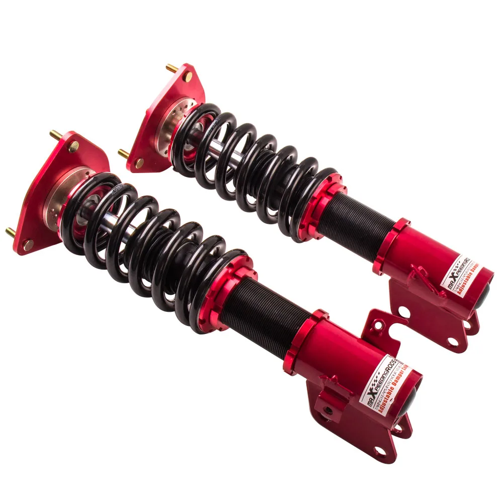 Coilovers для Subaru Impreza WRX GDA GDB 2002 2007 Saab 9 2X STI red|Амортизаторы и опоры| |