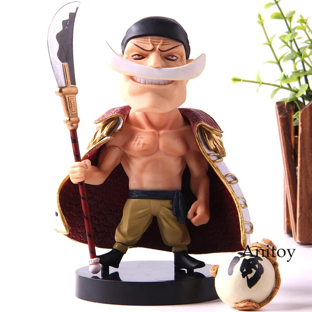 Best Price Whitebeard One Piece Edward Newgate Action Figure Bobble Head PVC Collection Model Toys