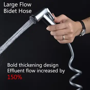 

Plastic Spring Flexible Shower Hose For Water Plumbing Toilet Bidet Sprayer Bathroom Toilet Bath Accessories