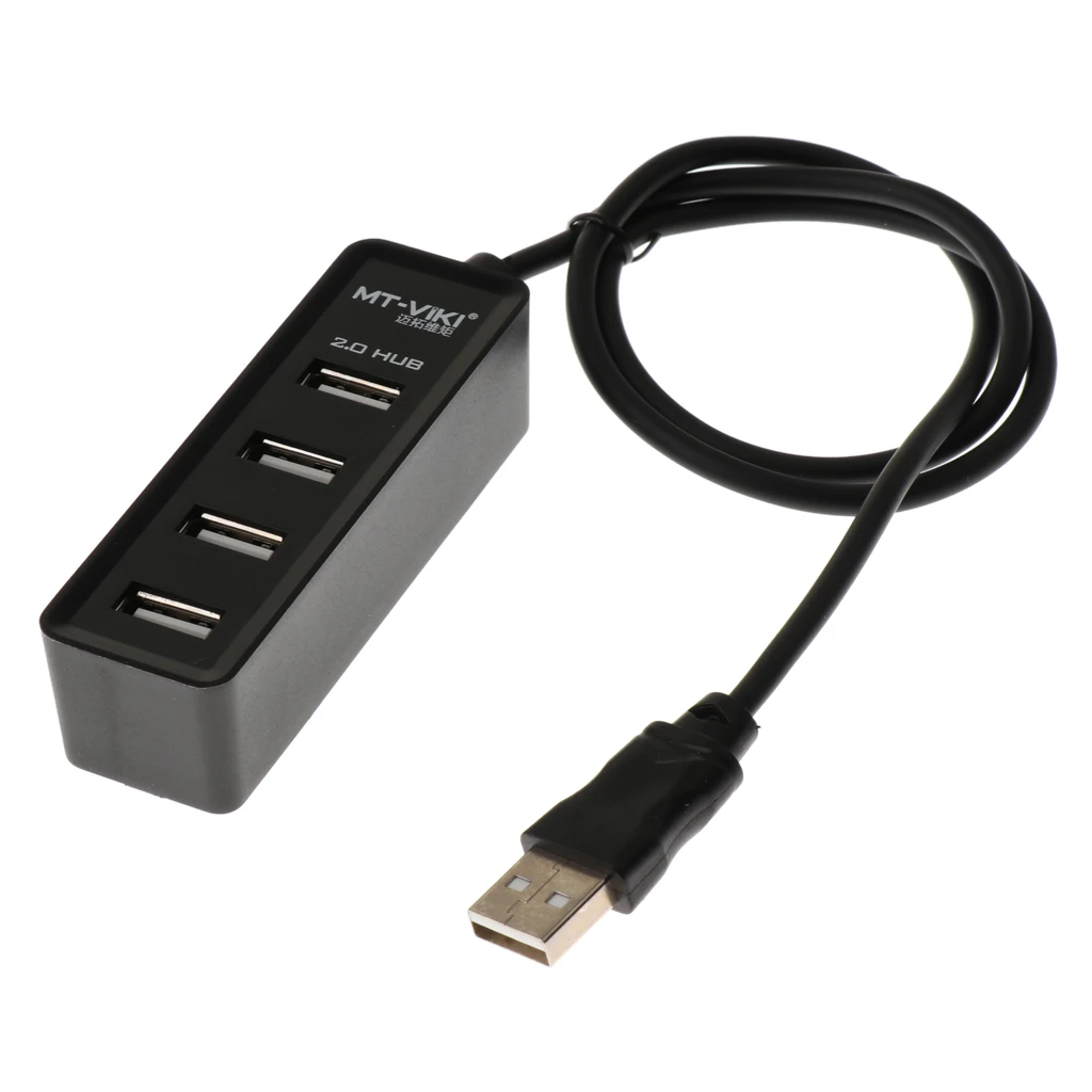 Адаптер питания MagiDeal порты USB 2 0 разветвитель данных высокоскоростной зарядный
