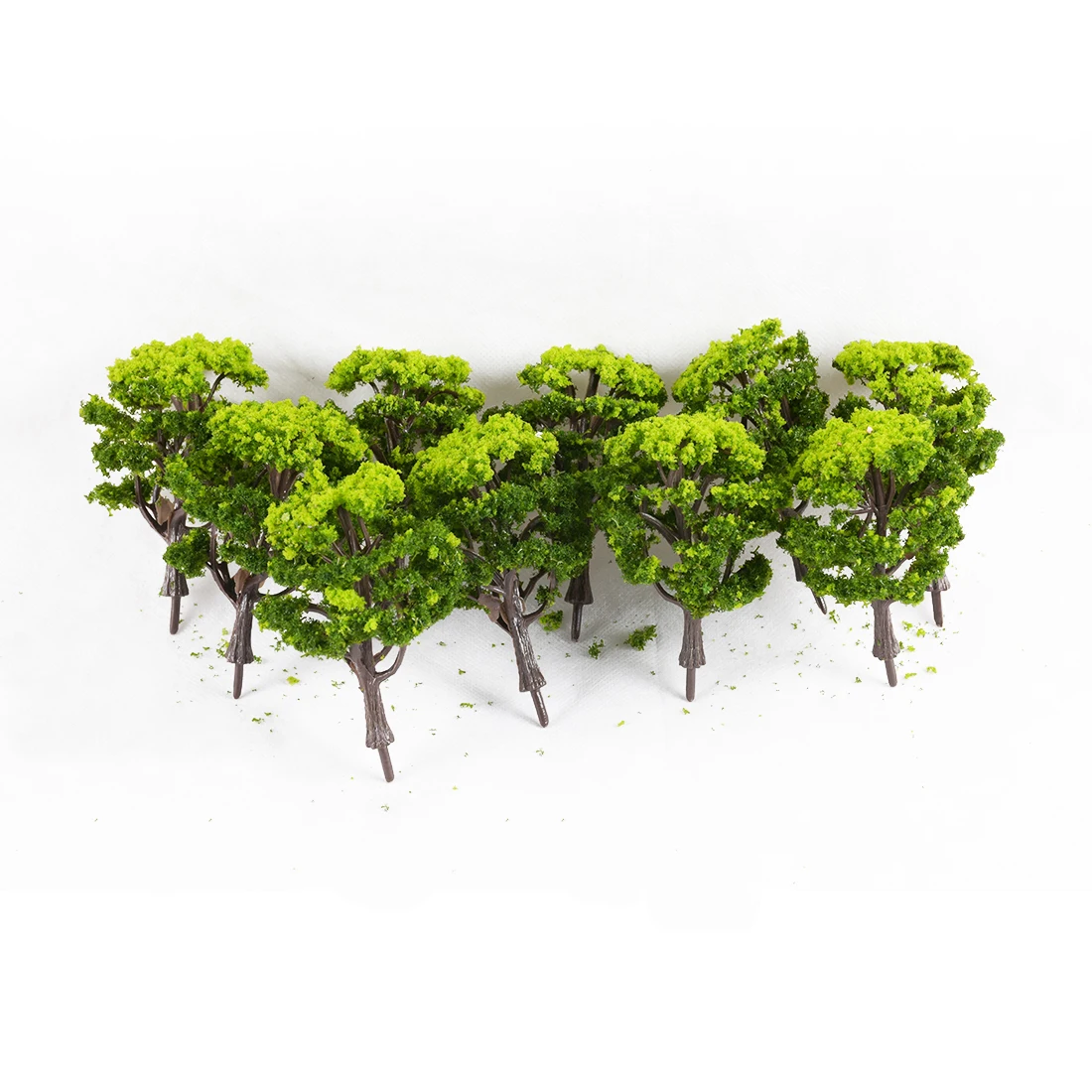 10 шт. модели деревьев Пейзаж Сад песок стол Модель Материал растение модель дерево ремесло древнее дерево