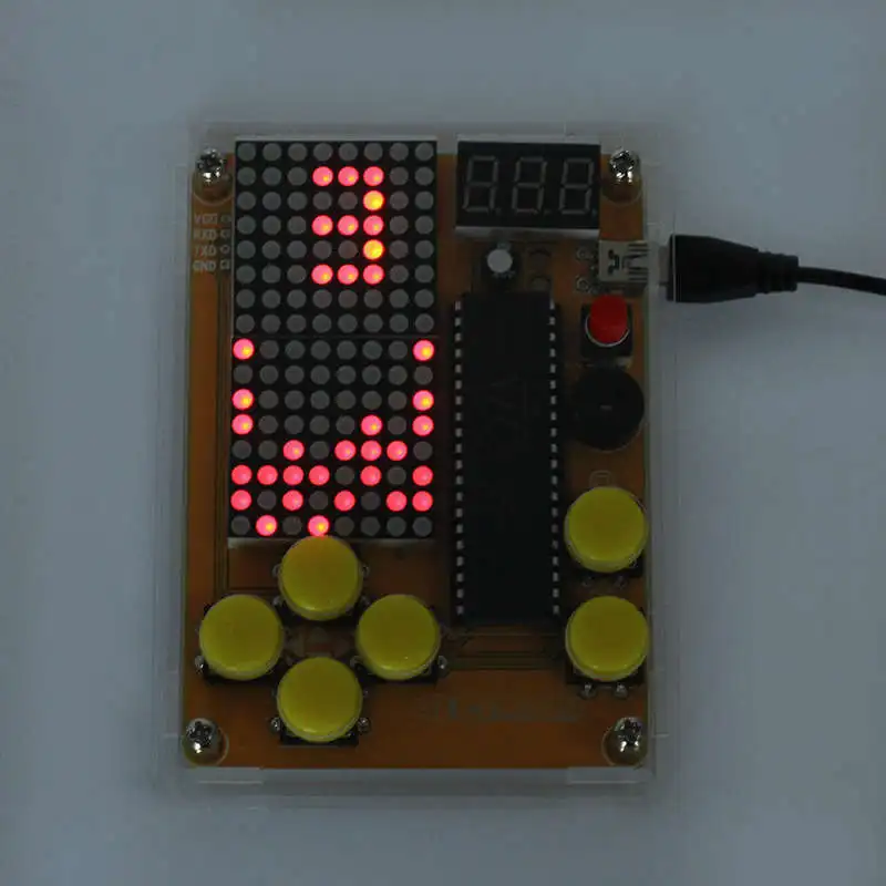 Diy Электронный Обучающий набор 4 в 1 классические игры для