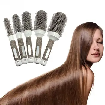 

2019 new Professional Hairdressing Brushes Ceramic Ionic Round Comb Salon Hair Styling Tools Brushes &1