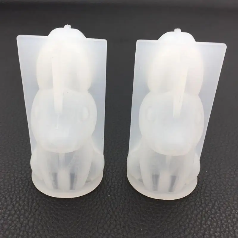 3D шить модели животных Пасхальный кролик DIY трехмерная пластырь для ароматерапии