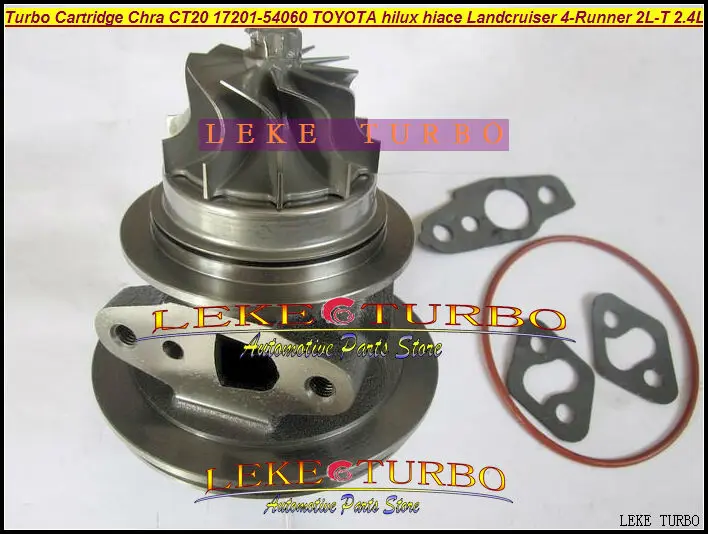 CT20 17201-54060 Turbocharger Cartridge Turbo Chra Core TOYOTA Hilux Hiace HI-LUX HI-ACE Landcruiser Surf 4-Runner 2L-T 2.4L (1)