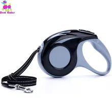 Dog Reflective Nylon Ribbon Retractable Dog Leash For Walking Small Medium Large Breed Dogs Automatic Extendable Pet Leads Dog Reflective Nylon Ribbon Retractable Dog Leash For Walking Small Medium Large Breed Dogs Automatic Extendable Pet Leads