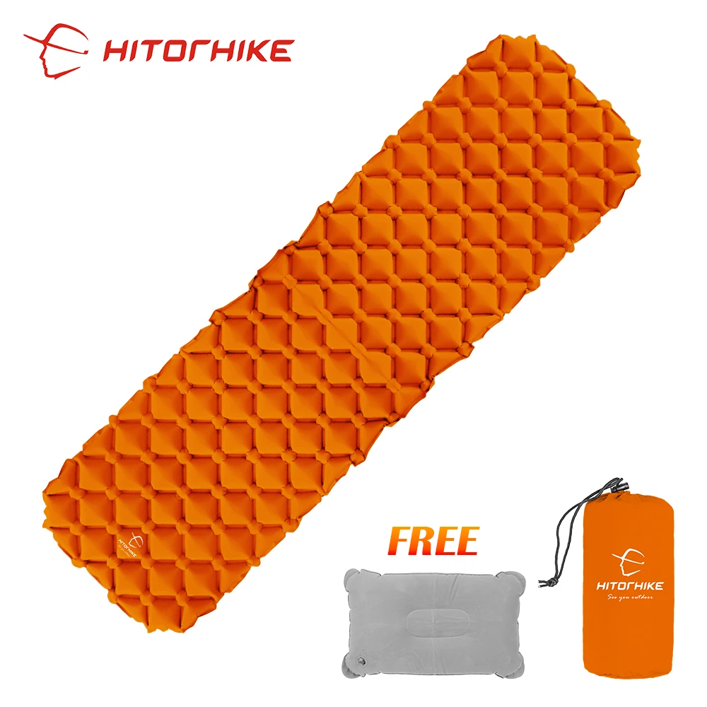 comprar Almofada de dormir piquenique Esteira Compacta Mochila Acampamento Ao Ar Livre Almofada De Ar Inflável Leve Ultraleve Portableair cama