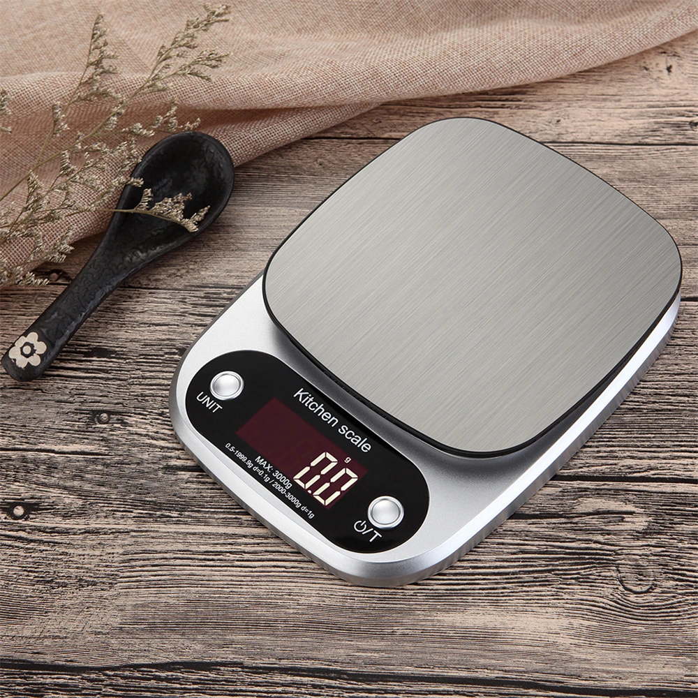 10 кг/1 г ЖК-электронные кухонные весы бытовые весы для приготовления пищи измерительный инструмент из нержавеющей стали цифровые весы для взвешивания пищевых продуктов g OZ ML