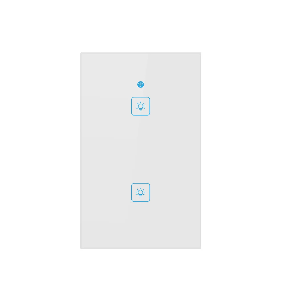 

Mobile Phone App Remote Control Switch Wifi Intelligence Switch Voice Control US 2 OPEN
