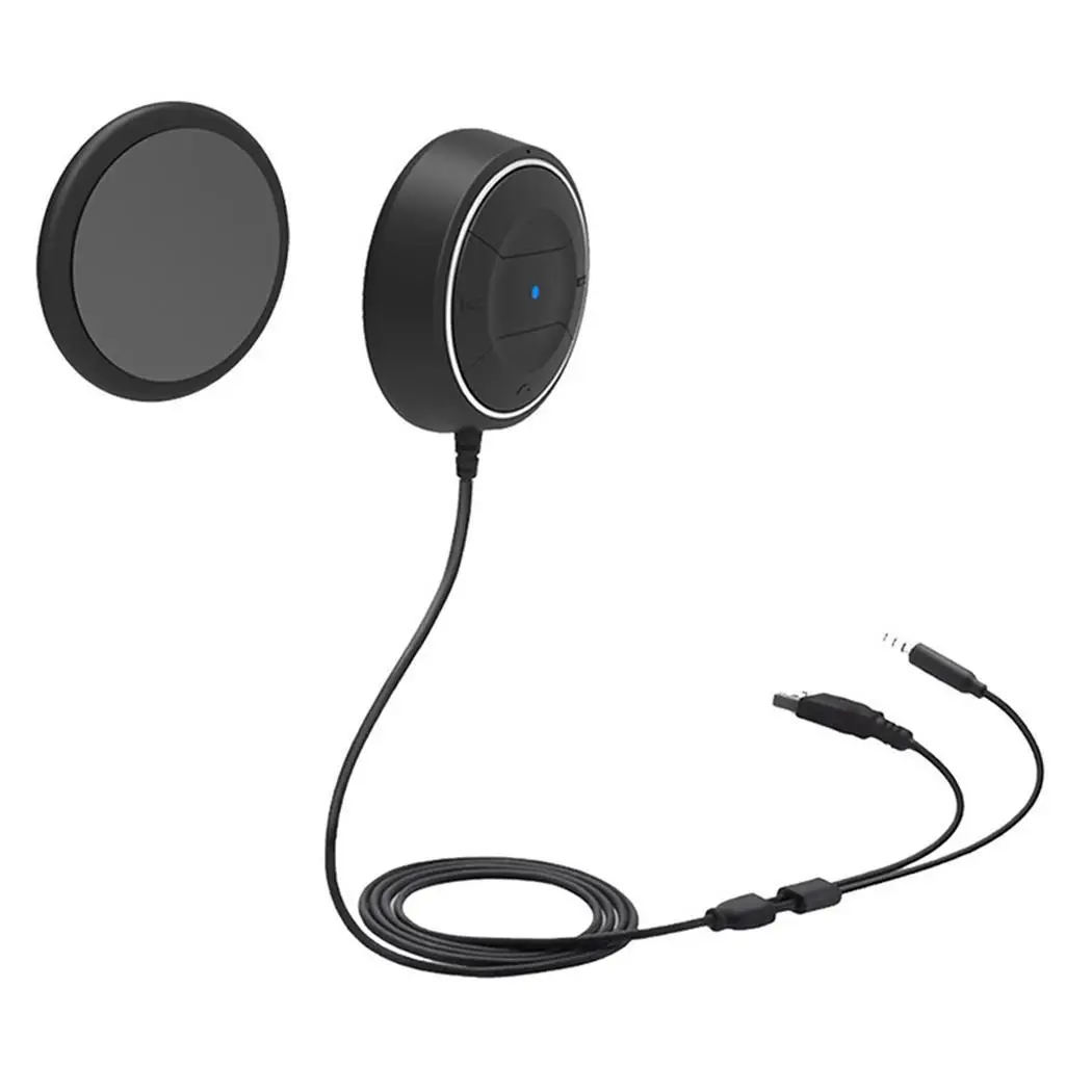 Автомобильный беспроводной Bluetooth приемник аудио стерео DC 12 V 24 адаптер Музыка 4 0