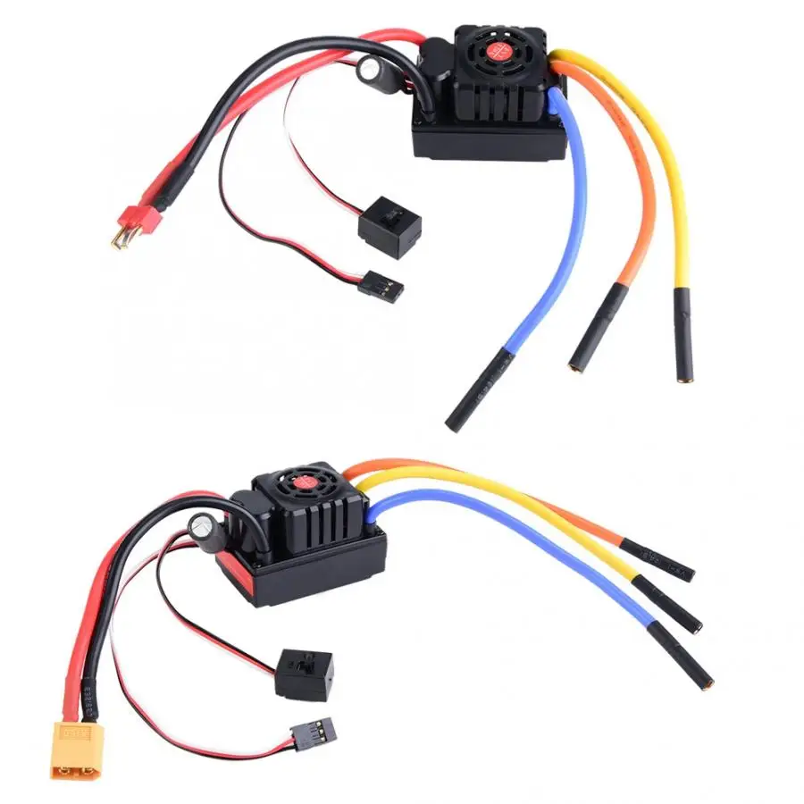 Водонепроницаемый бесщеточный контроллер 120A ESC 6S 24V для автомобиля 1/8 RC | Игрушки и