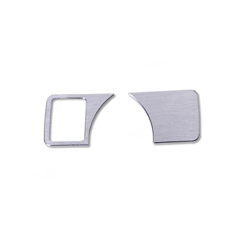 

For Mercedes Benz GLK CLA A B C E ML GL CLS CLA Class 2PCS Aluminum Alloy Car Head Light Switch Side Frame Cover