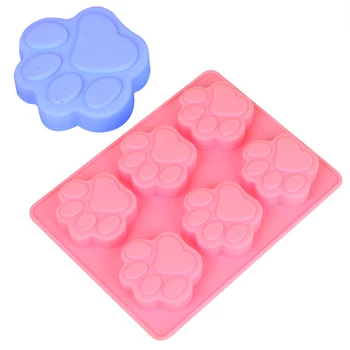 

Chocolate Cookie Mold Dog Paw Silicone Mold Fondant Cake Mould DIY Cake Decorating Tools Sugarcraft Baking Tool Cake Tools