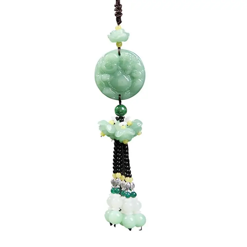 1pcs Jade Gourd Pendant Creative Decorative Reusable Glass Attractive