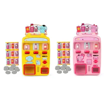 

Children Toy Vending Machine Simulation Shopping House Set Groceries Toys Educational Pretend Play Gifts