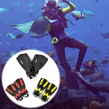 

KEEP DIVING FN-601 Diving Fins Swim Adult Professional Training Short Adjustable Fins