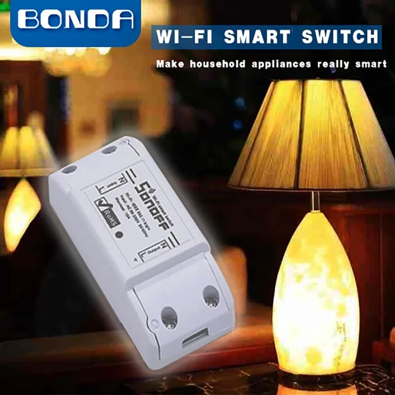 

Sonoff Wireless Wifi Switch Universal Smart Home Automation Module Timer Diy Wifi Remote Controller Via Ios Android Alexa