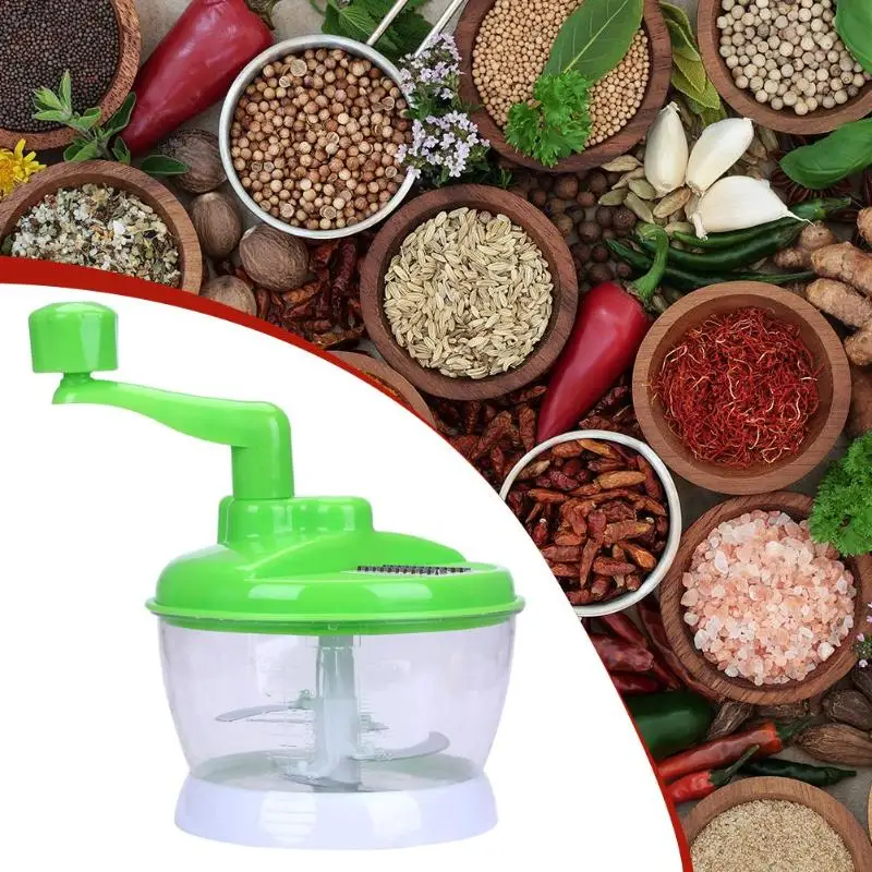

Kitchen Manual durable Humanized arc handleShredder Food Processor Vegetable Chopper Shredder Grinder Cutter