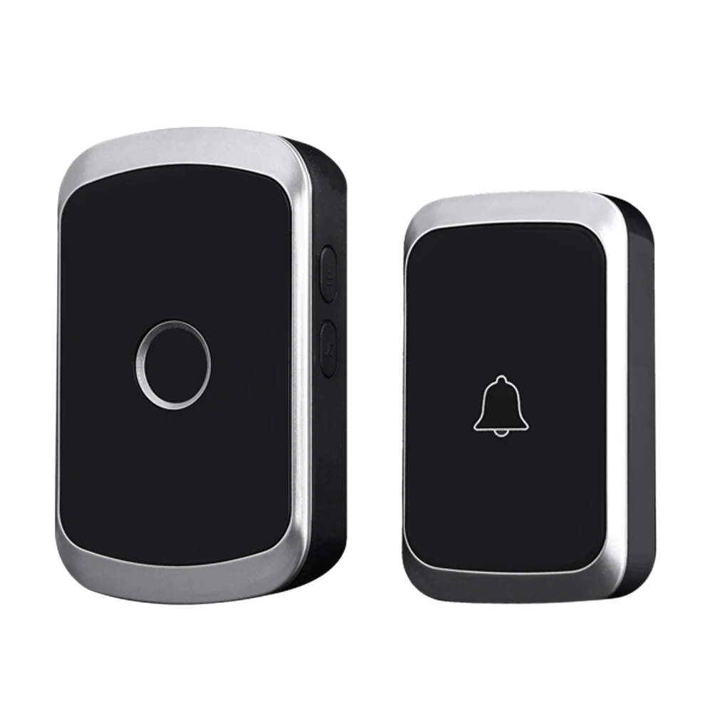 

Cacazi Wireless Waterproof Doorbell 300M Remote Led Flash Home Cordless Door Bell Chime Us Plug