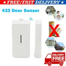 433 МГц датчик окна двери беспроводное окно/дверь открытый вход Охранная сигнализация детектор дверной звонок с датчиком 30A21
