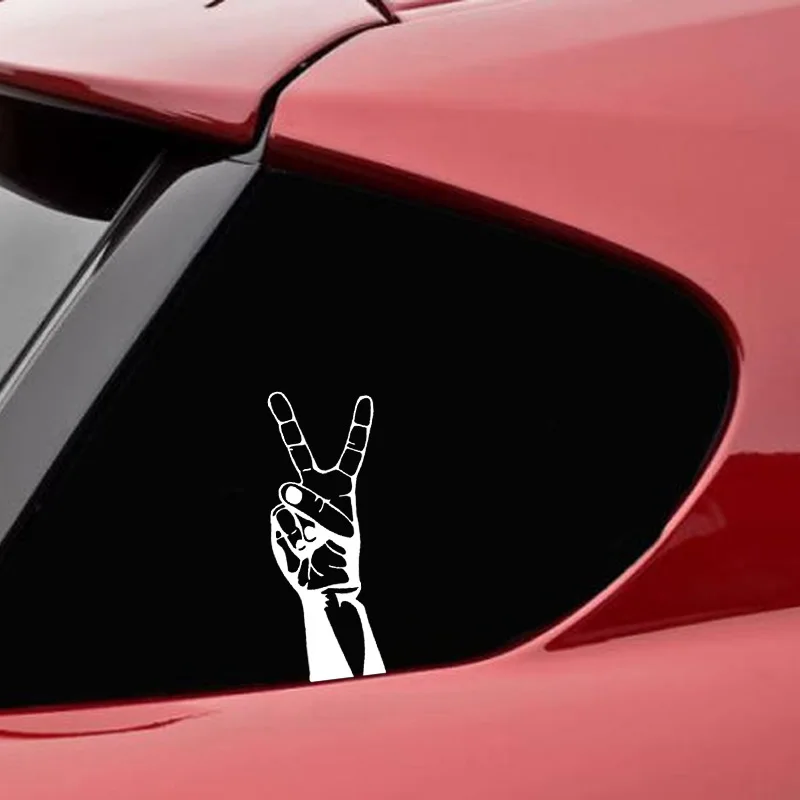 11 * 15 Cm Coolest Finger And Hand Cart Sticker Vinyl Graphic High Quality Decoration Rear Window Car Sticker 11 * 15 Cm Coolest Finger And Hand Cart Sticker Vinyl Graphic High Quality Decoration Rear Window Car Sticker