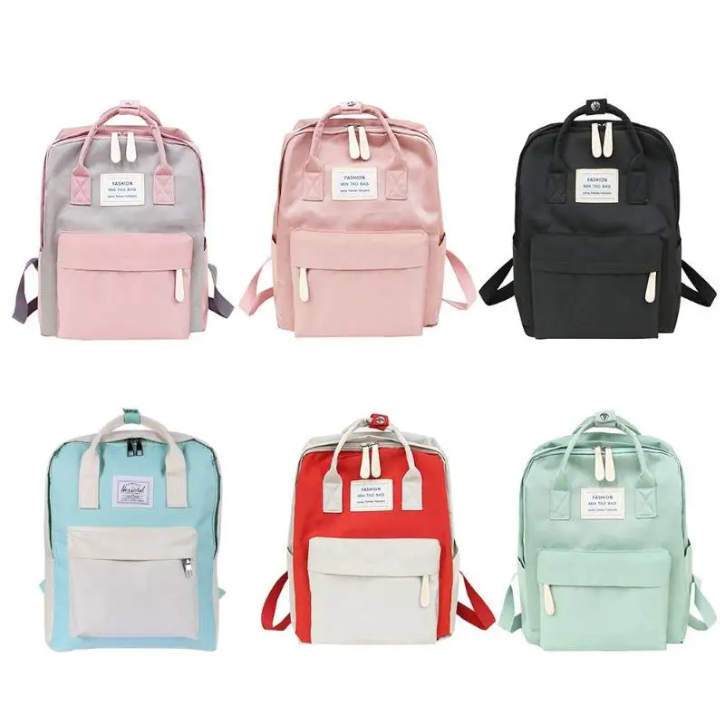 

Nylon Waterproof Women Laptop Backpacks Travel Schoolbags Shoulder Handbags