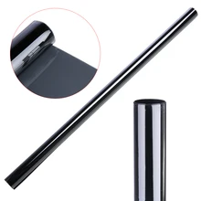1pc 50x100cm vlt 35% preto matiz da janela de vidro sombra filme rolo casa carro auto quarto armazém banheiro