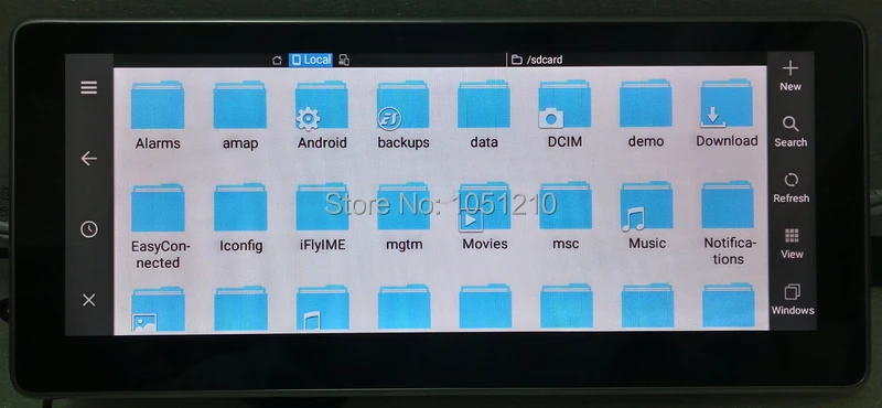  Ouchuangbo multimedia radio gps recorder for A6 A6L 2005-2012 with 8 core Android 9.0 and 4GB RAM 6