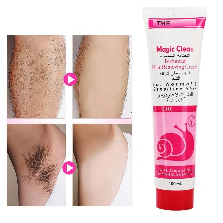 

100g Snail Extract Painless Depilatory Cream Body Hair Removal Cream For Body Leg Armpit Breast Hair Removal Cream Wax