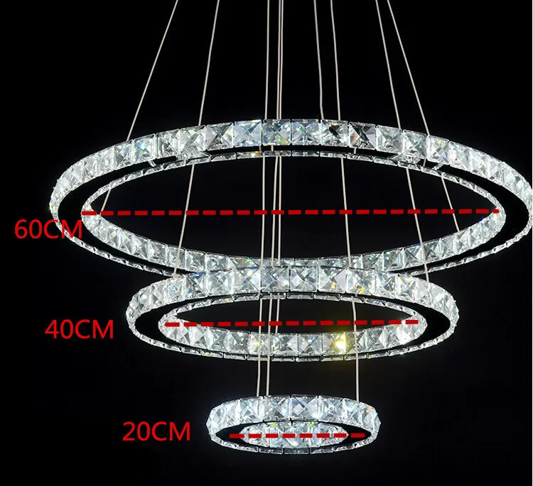 

Luxury Crystal Chandelier Chandelier K9 Crystal Led Lamp With Adjustable Light Dining Room Stainless Steel Crystal Chandelier