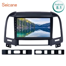 Seicane Android 8,1 " 2din автомобильный Радио мультимедийный плеер gps головное устройство для HYUNDAI SANTA FE 2005 2006 2007 2008 2009 2010-2012