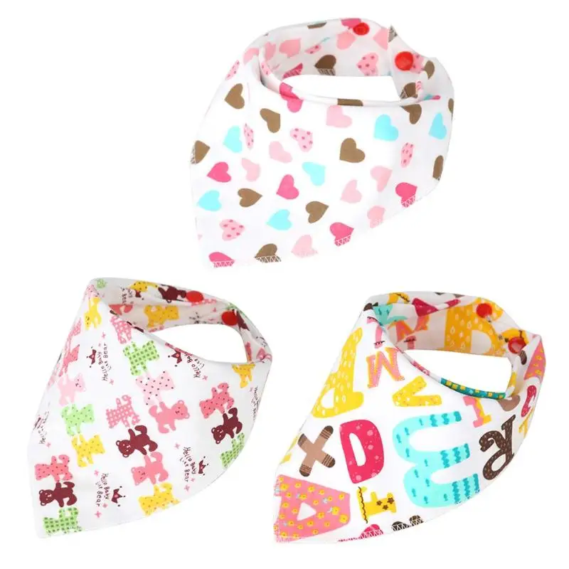 Baby Babador Feeding Smock Infant Burp Cloths Cotton Cartoon Bibs Saliva Towel Baby Eating Tool Baby Stuff Soft Baby Feeding